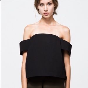 CAMEO structured off the shoulder top 🪐